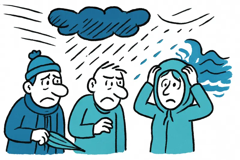 Kaltfront 2026: Orangen-Warnung und bis zu 8 m Wellen — was jetzt zu tun ist