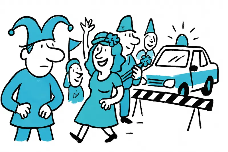 Carnaval en Palma: Sa Rueta trae ambiente festivo y cortes de calles