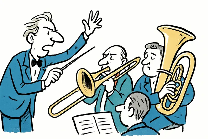 Spanish Brass ensemble performing on stage at the Auditori de Manacor