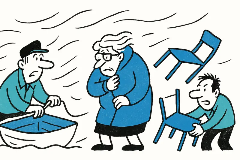 Rough Mediterranean waves crashing against Mallorca's Tramuntana rocky coast under dark storm clouds.