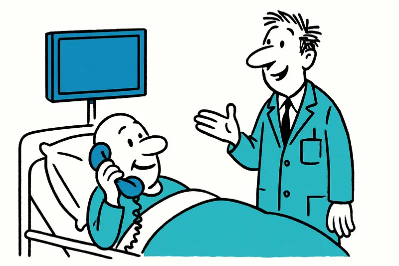 Krankenhaus in Inca schaltet auf 'Hotel-Modus' – Telefon und Smart‑TV an jedem Bett