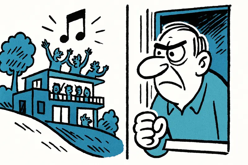 Lärm in Puntiró: Wenn eine Luxus‑Villa zur Dauer‑Party wird