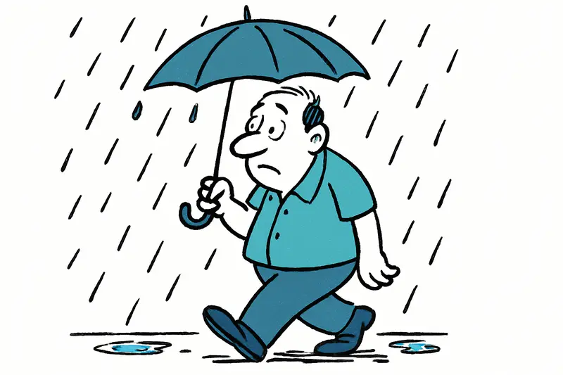 Leichter Regen und warme Luft: Port d'Andratx am 8. September 2025