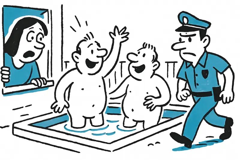 Nackte Urlauber im Nachbar-Pool: Polizei ermittelt in Llucmajor