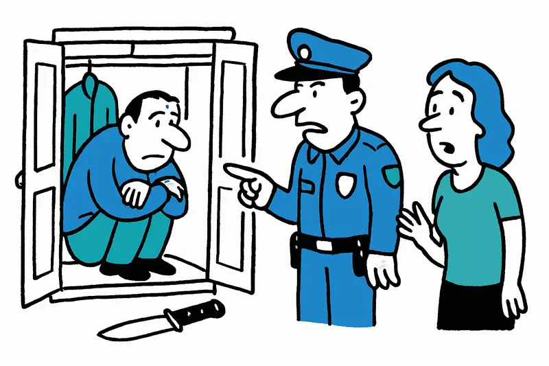 Magaluf: Man hid in wardrobe – police find knife, suspect remanded in custody