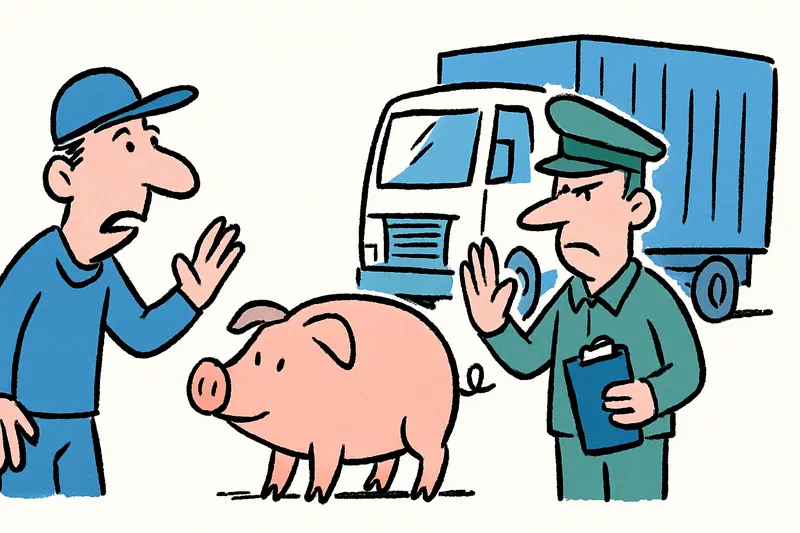 Why Mallorca is tightening controls on pig transports — and what really matters now