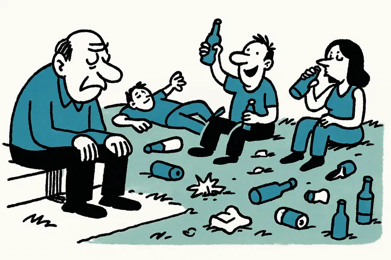 Massenbesäufnis in Pla de na Tesa: Hunderte feiern – und hinterlassen ein Chaos