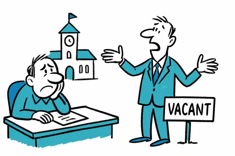 Leere Büros, volle Wartezimmer: Über 100 Führungsstellen auf den Balearen unbesetzt