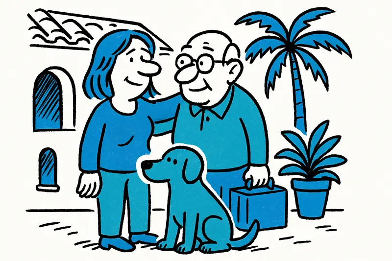 Mit 51 nach Mallorca: Vater mitgenommen – Neuanfang in Pollença