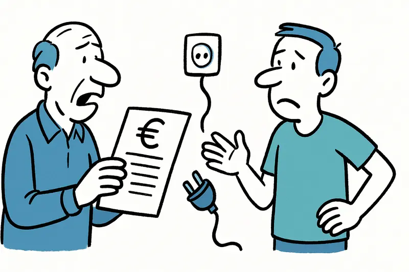 Who pays for the electricity in Casetes de Capellans? A billing question that's more than just money