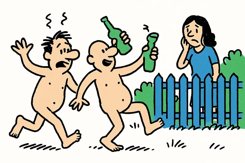 Nackt und betrunken im Garten: Zwei Deutsche in Llucmajor festgenommen