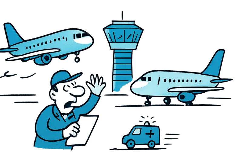 Two Emergency Landings Minutes Apart at Palma Airport — A Reality Check