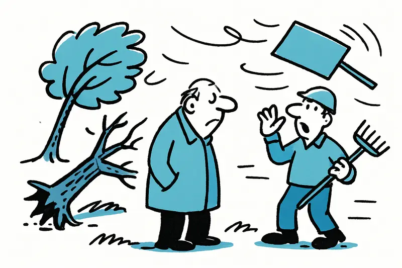 Orkan Nils auf Mallorca: Erste Schäden und der Reality-Check