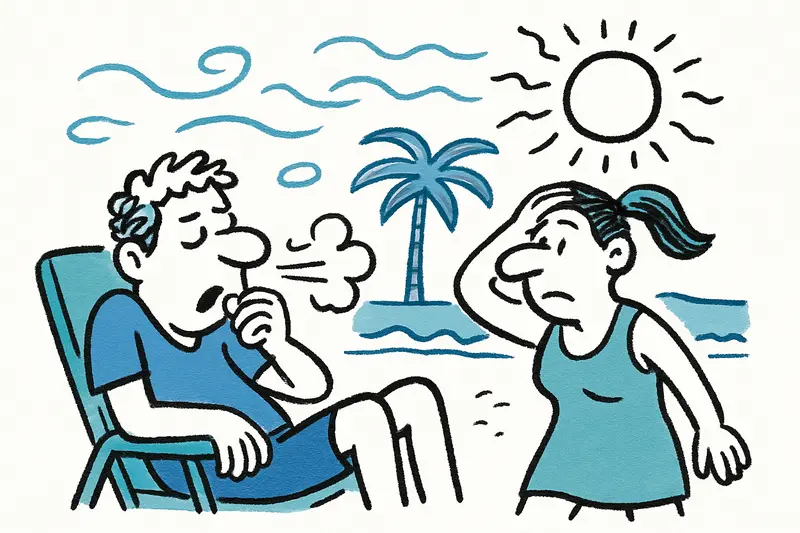 Ozonalarm auf den Balearen: Sommerhitze verschlechtert Luft 2025