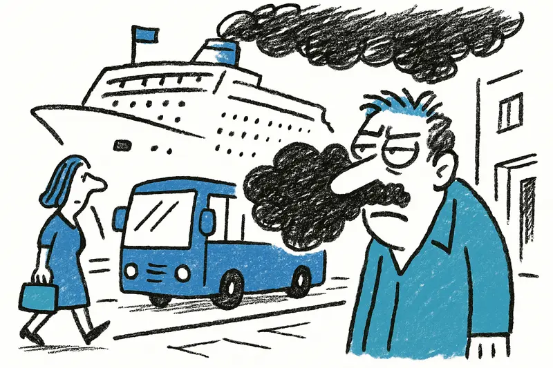 ¿Palma como puerto durante todo el año? Un reality-check entre atraques, emisiones y vida cotidiana