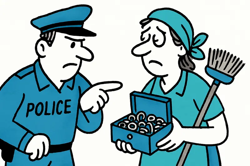 Reinigungskraft in Palma festgenommen: 32 Schmuckstücke und Goldmünzen sichergestellt