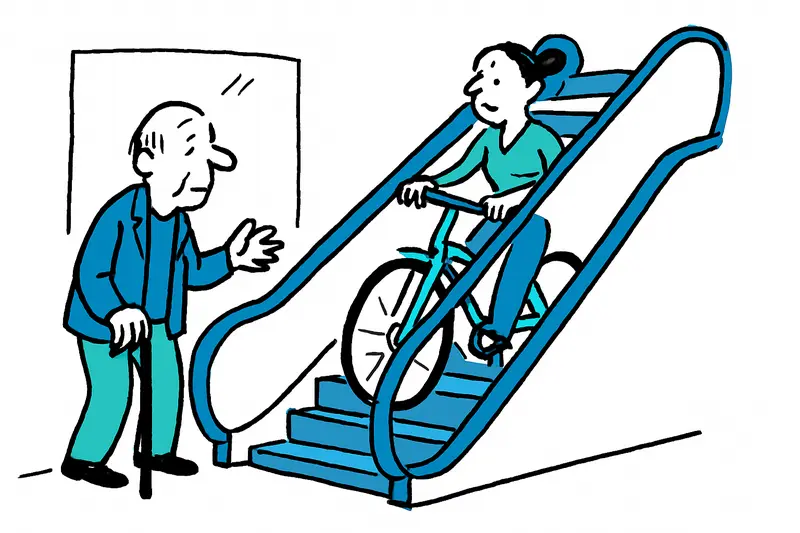 Neue Rolltreppen im Bahnhof Palma: zehn erneuerte Anlagen mit breiten Stufen und modernen Handläufen.