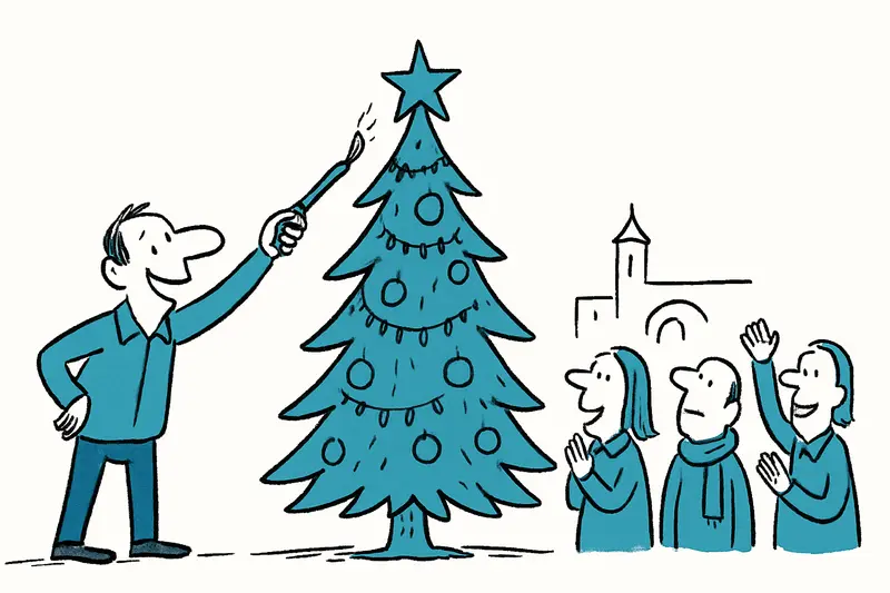 Palma: Weihnachtsbeleuchtung auf der Plaza España – Glanz und offene Fragen