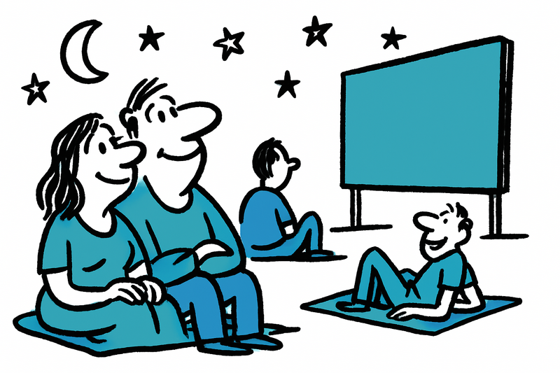 Palmas Open-Air-Kino: Filme unter freiem Himmel
