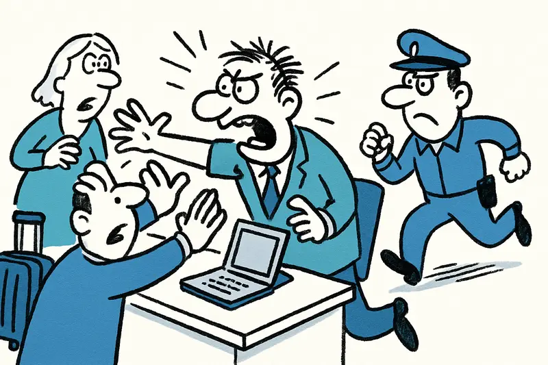 Gewalt am Check-in in Palma: Was der Vorfall über Sicherheit am Flughafen verrät