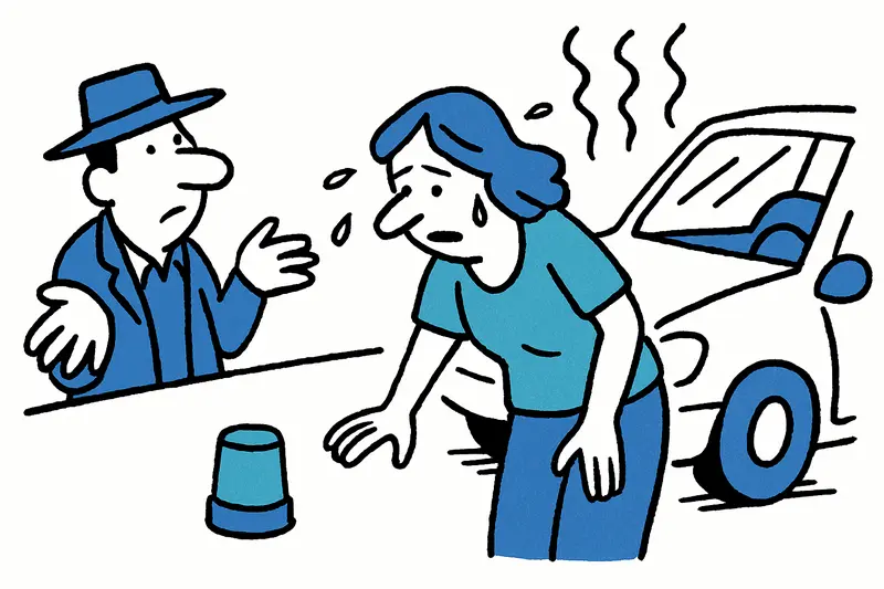 V‑16‑Warnleuchte auf Mallorca: Hitzeproblem, Bußgeld und praktische Tipps