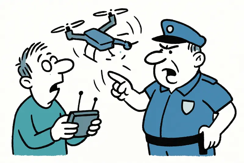 Polizei bringt Drohne über Almudaina-Palast zu Fall