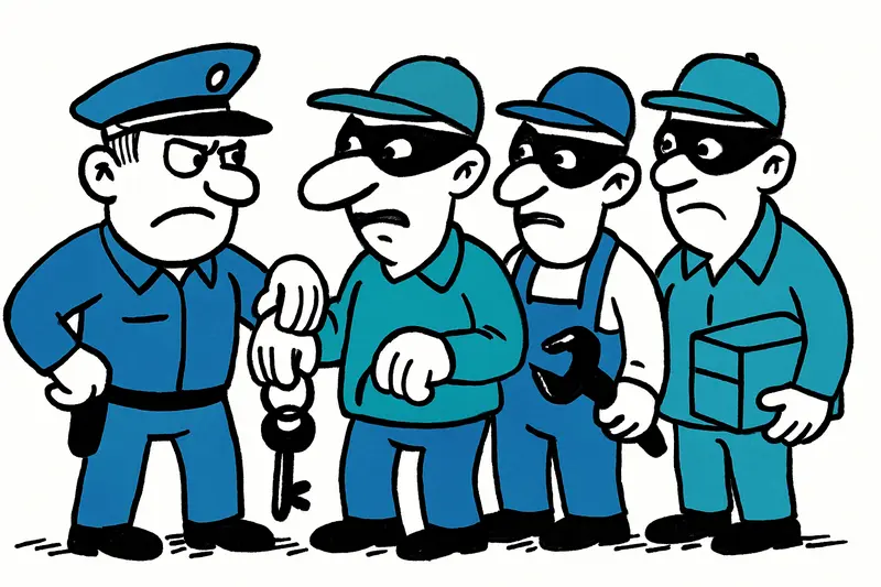 Einbrecherbande in Palma gestellt: Verkleidung, Spezialschlüssel und Untersuchungshaft