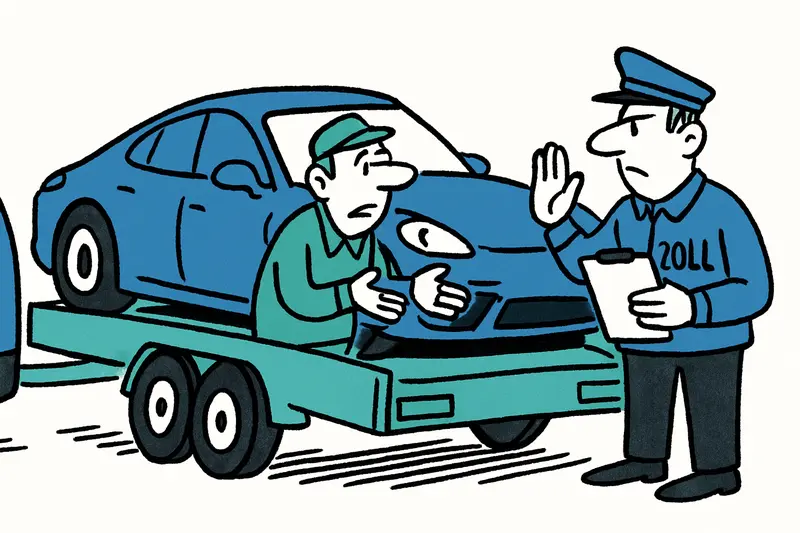 Porsche bei Heilbronn sichergestellt – 21.630 Euro Einfuhrabgaben