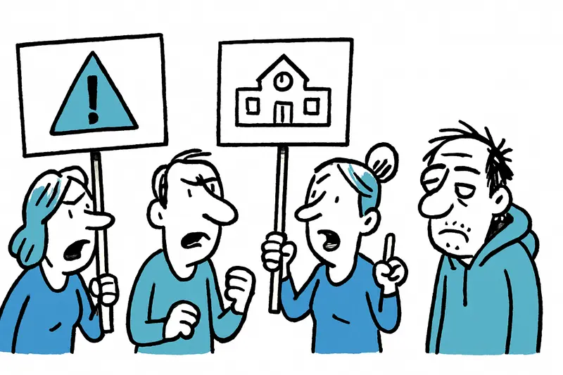 Protest an der Cas Capiscol in Son Busquets: Eltern fordern sichere Schulwege