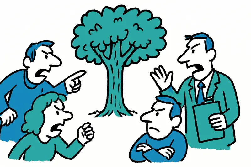 Streit um Ombubäume in Palma: Stadt vs. Nachbarn