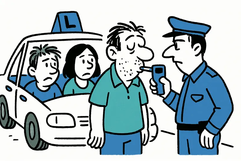 Prüfung in Palma abgebrochen: Fahrlehrer bei Alkoholkontrolle positiv getestet