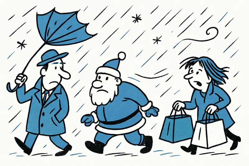 Regen, Schnee, Wind: Wie die Weihnachtswoche auf Mallorca begann – und was jetzt zu tun ist