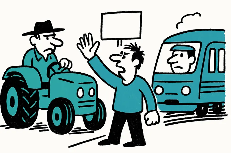 Sa Pobla wehrt sich: Bauern und Umweltschützer protestieren gegen Bahn-Ausbau