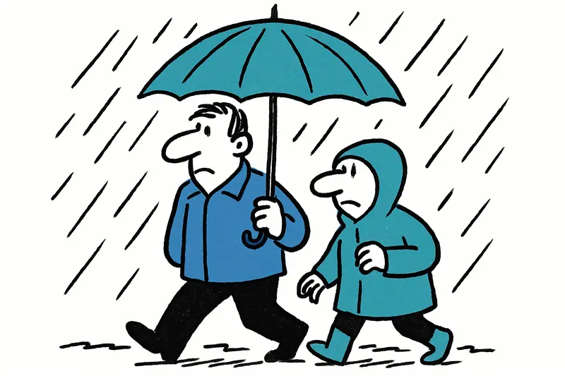 Santa Ponsa am 29. September 2025: Leichter Regen und milde Temperaturen