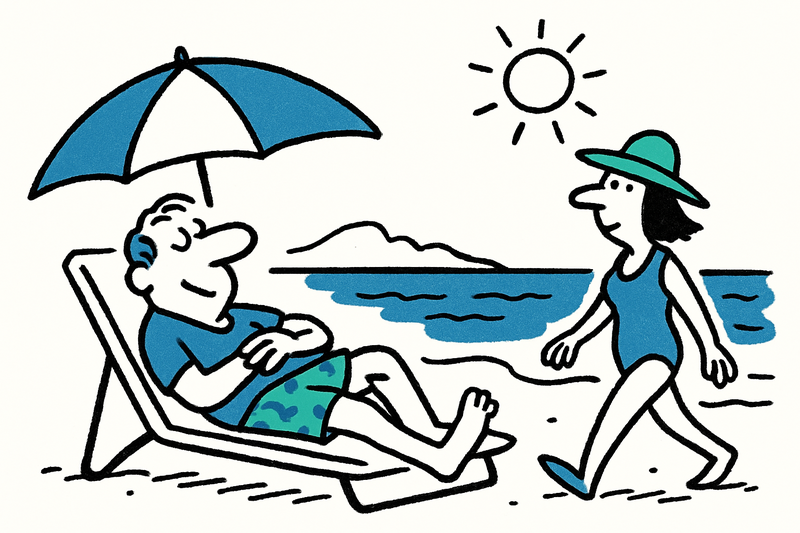 Santa Ponsa: Klarer Himmel und sommerliche Temperaturen am 10. August