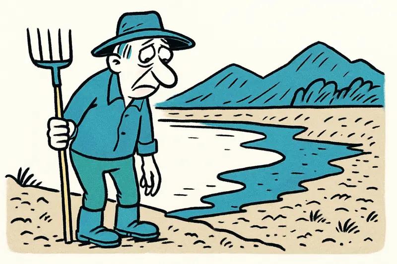 Alarm in der Serra: Gorg Blau und Cúber nur noch zu einem Drittel voll