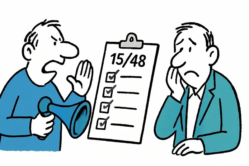 SFM: 15 of 48 measures are not enough - Security reality check