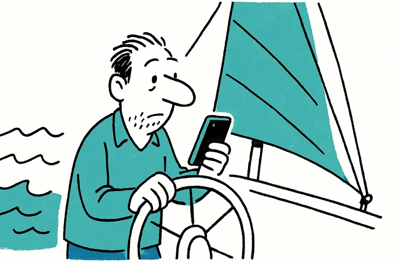 Mit Wind, Wellen und WhatsApp: Ein Skipper aus Cala d’Or erzählt