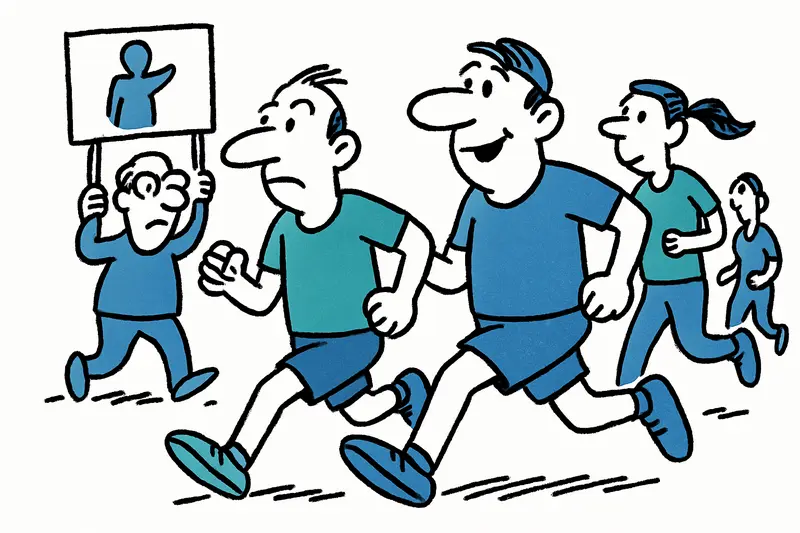 Solidaritätslauf zur Eröffnung des neuen Paseo Marítimo in Palma