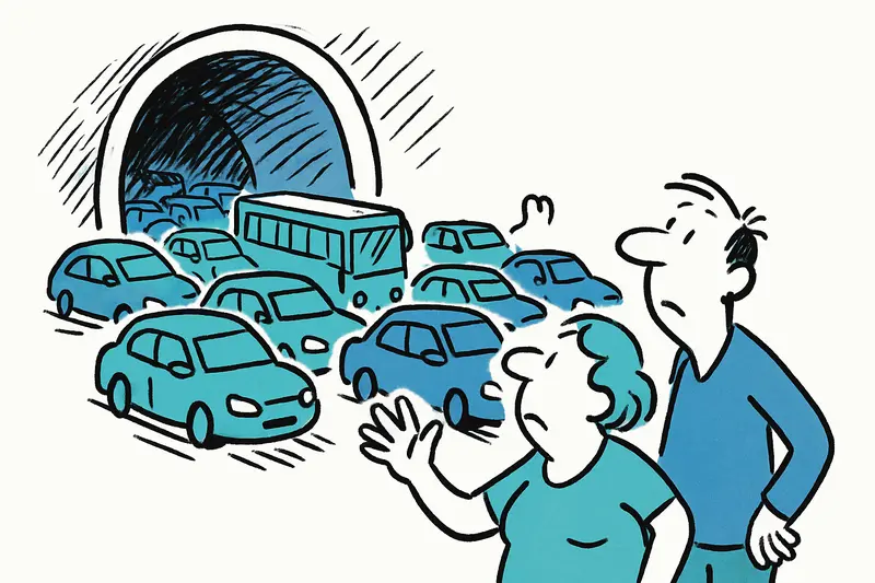 Sóller-Tunnel vermeldet Tagesrekord: Über 18.000 Fahrzeuge am 24. Juli