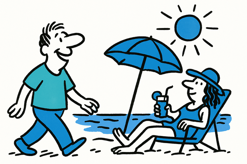 Sommerwetter in Port d’Andratx: Ein perfekter Tag unter blauem Himmel