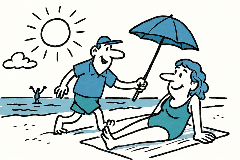 Sonniges Sommerwetter in Palma: Perfekte Bedingungen für einen Strandtag