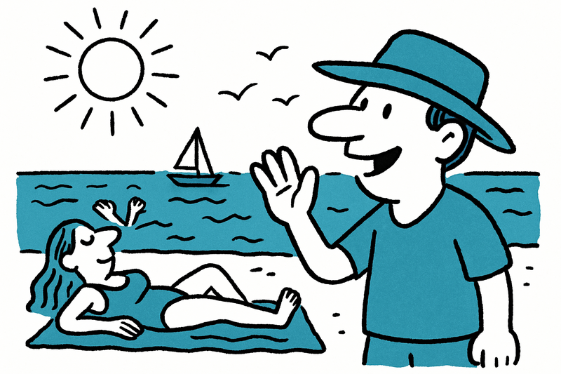 Sonniger Sommertag in Cala Rajada: Wolkenlos, warm und perfekt fürs Meer