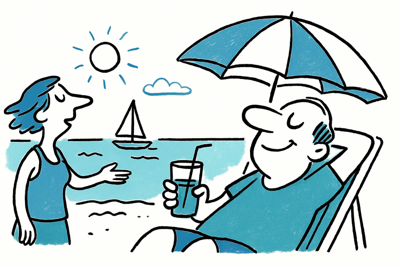 Sonniger Tag in Port d’Andratx: leichte Meeresbrise und angenehme Temperaturen