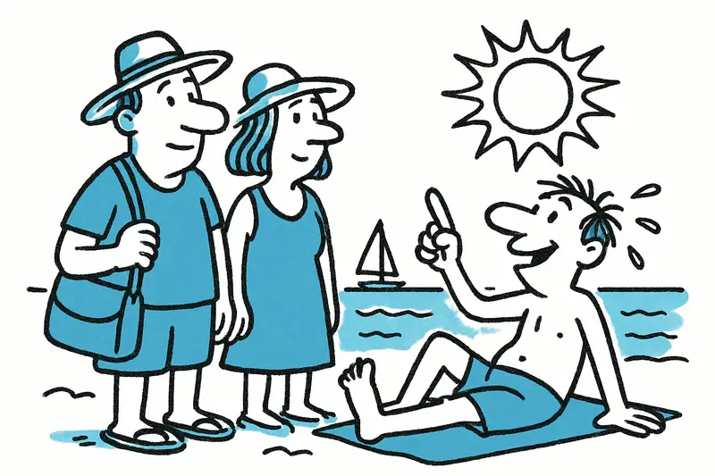 Playa de Mallorca al atardecer con terrazas y ambiente tranquilo