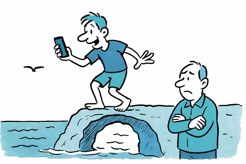 Salto en Es Pontàs: clics contra la precaución — lo que debemos preguntarnos ahora