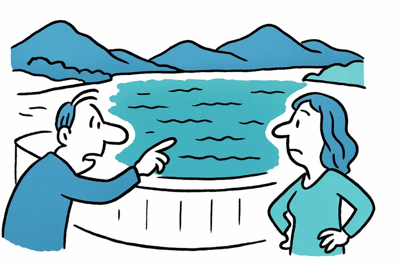 Stauseen auf Mallorca: Gorg Blau und Cúber deutlich voller als 2025