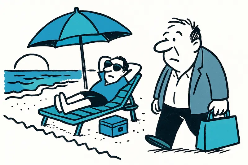 Playa de Mallorca con arena y mar, simbolizando el debate sobre concesiones y acceso público.