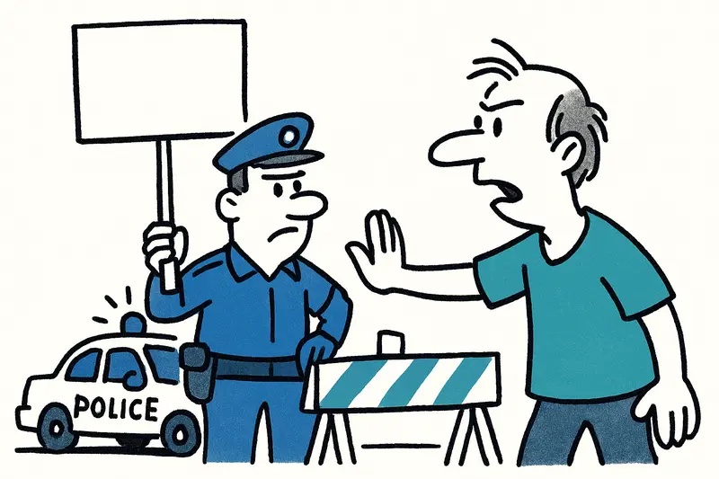 Straßensperren in Palma: Polizei sperrt zentrale Straßen wegen Protest am Abend