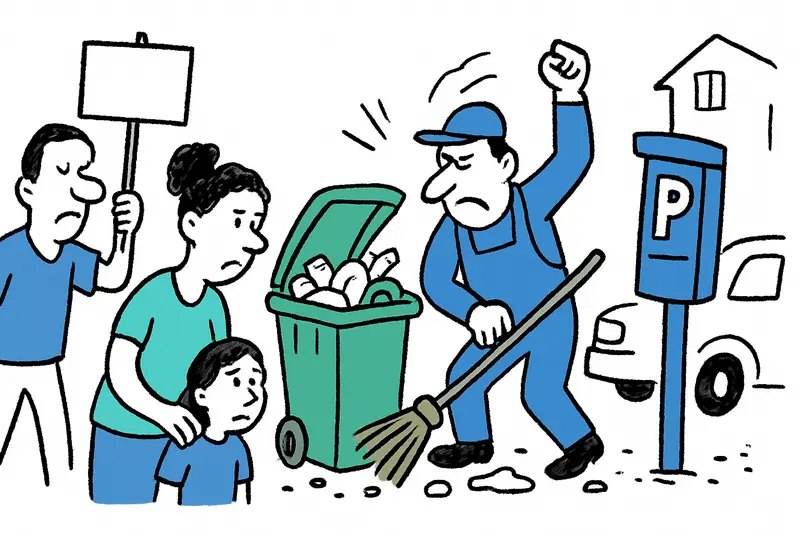 Streik in Sóller: Müllabfuhr, Kitas und Parkplätze betroffen